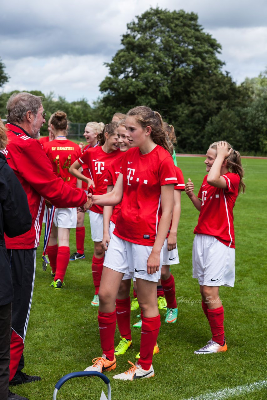 Bild 297 - C-Juniorinnen Landesmeister Finale SV Wahlstedt - TuRa Meldorf : Ergebnis: 1:4